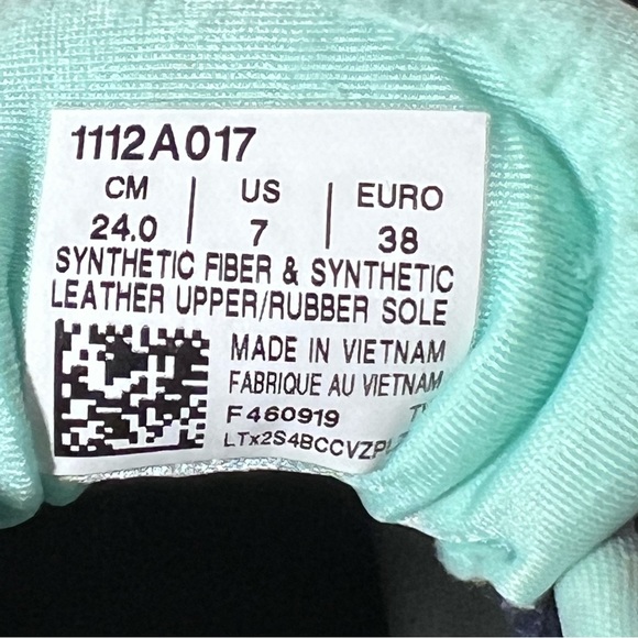 ASICS Women's GEL-COURSE GLIDE   Golf Shoes 1112A017 Size 7 Purple Teal. - Picture 5 of 6